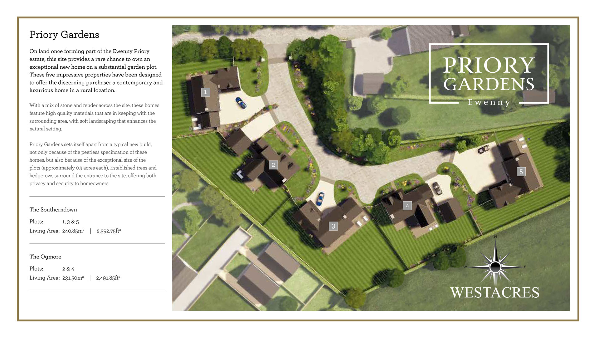 Priory Gardens Site Plan